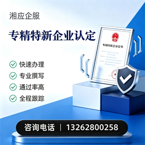 晋中专精特新企业申报服务